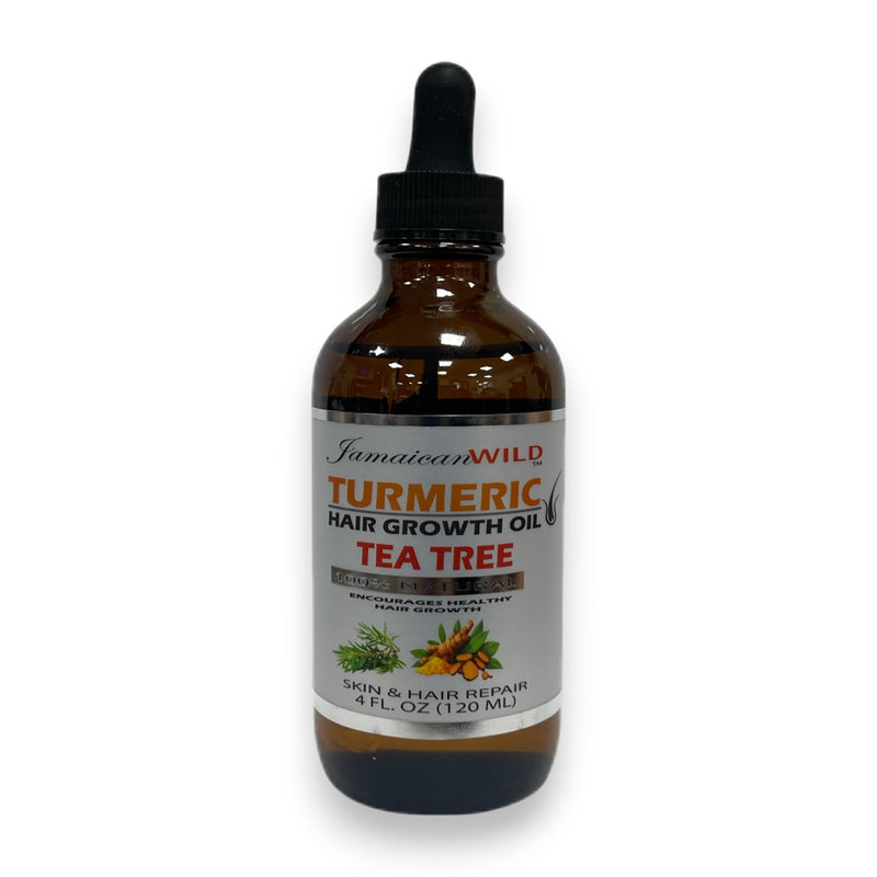 Turmeric Hair Growth Oil Tea Tree (4 oz)