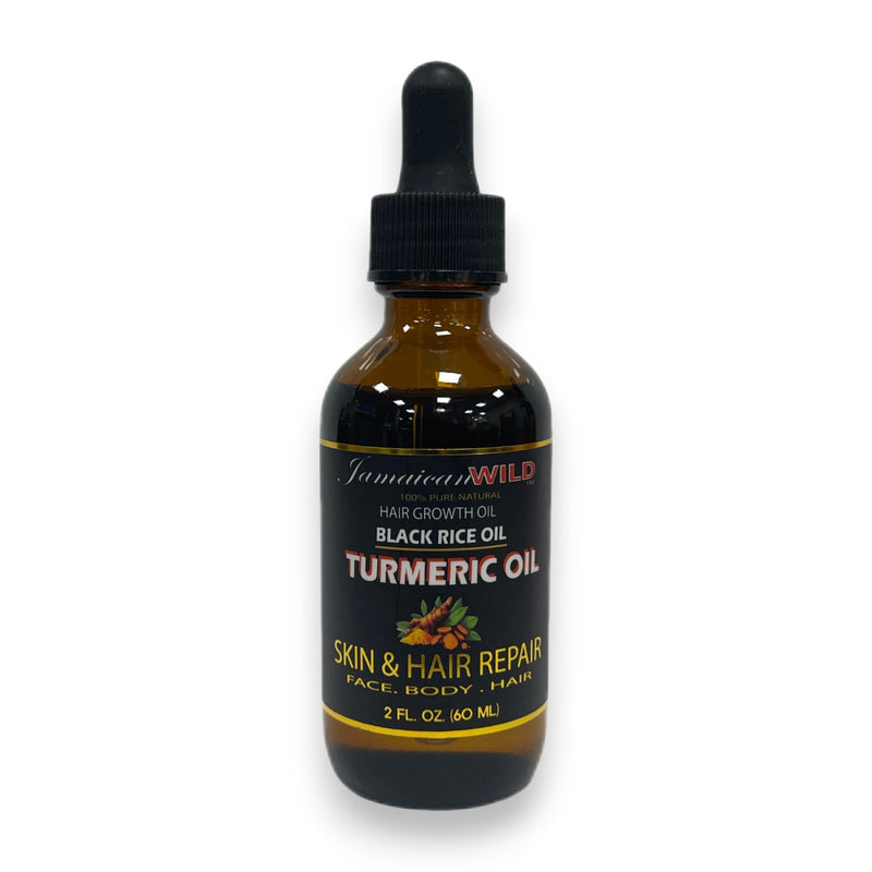 Hair Growth Oil Black Rice w/ Turmeric (2 oz)