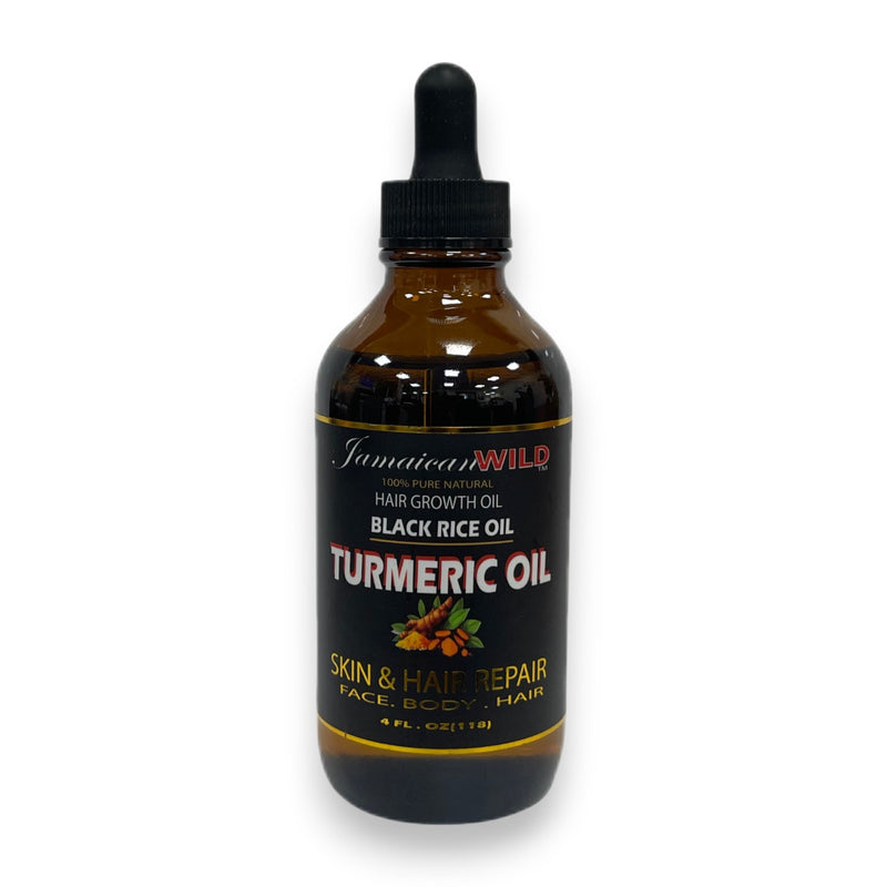 Hair Growth Oil Black Rice w/ Turmeric (4 oz)