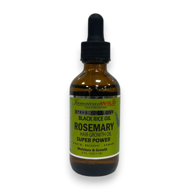 Premium Hair Growth Black Rice w/ Rosemary (Super Power) 2 oz