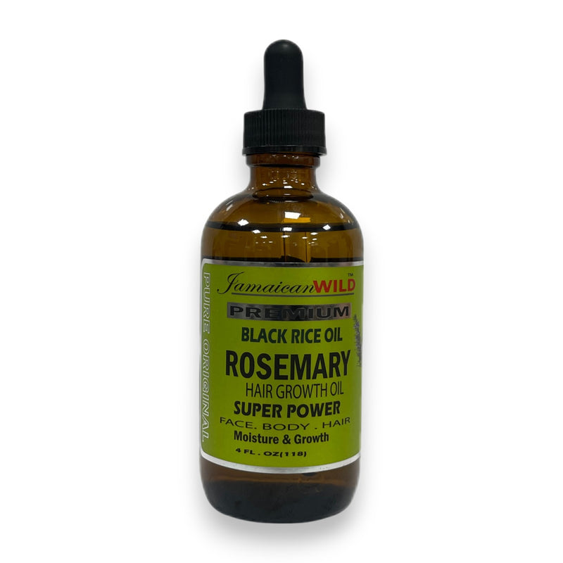 Premium Hair Growth Black Rice w/ Rosemary (Super Power) 4 oz