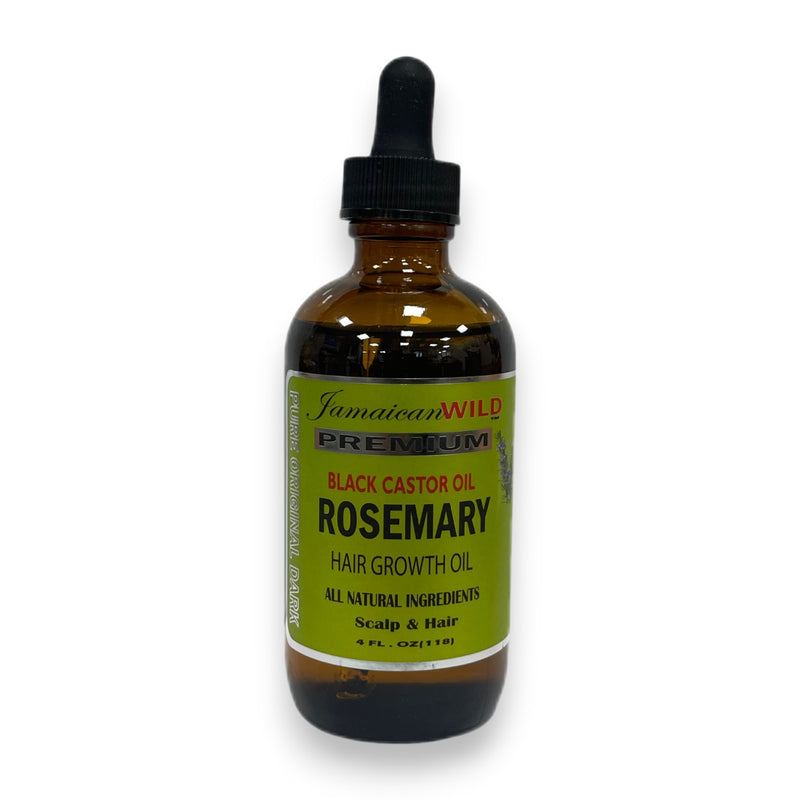 Premium Hair Growth Black Castor Oil w/ Rosemary **(4 oz)**
