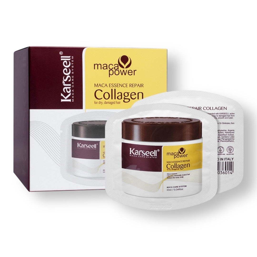Maca Power Karseell Collagen Hair Mask Packs 0.34 oz (24pks)