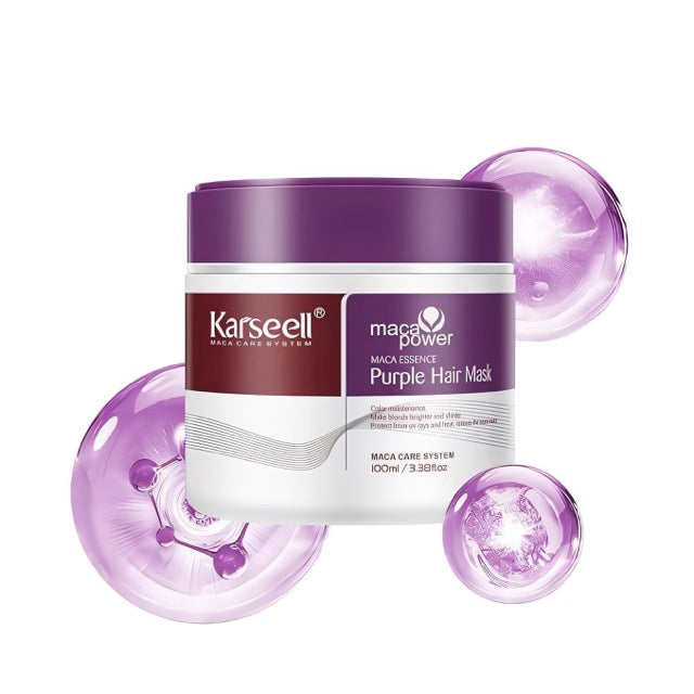 KARS0009A Maca Power Karseell Purple Hair Mask (JAR) 100ml / 3.38oz