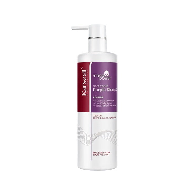 KARS0010 Maca Power Karseell Purple Shampoo 500ml / 16.9 oz