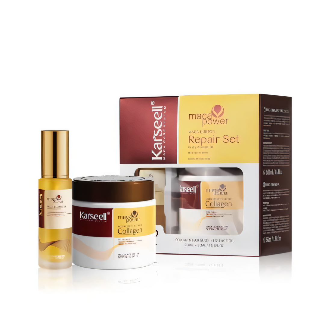 KARS0012 Maca Power Karseell Collagen Mask + Essence SET (REG SIZES)