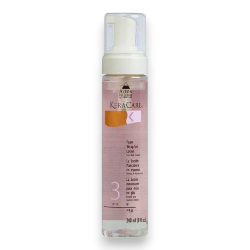 Kera Foam Wrap-Set Lotion (Extra Hold)  8 oz