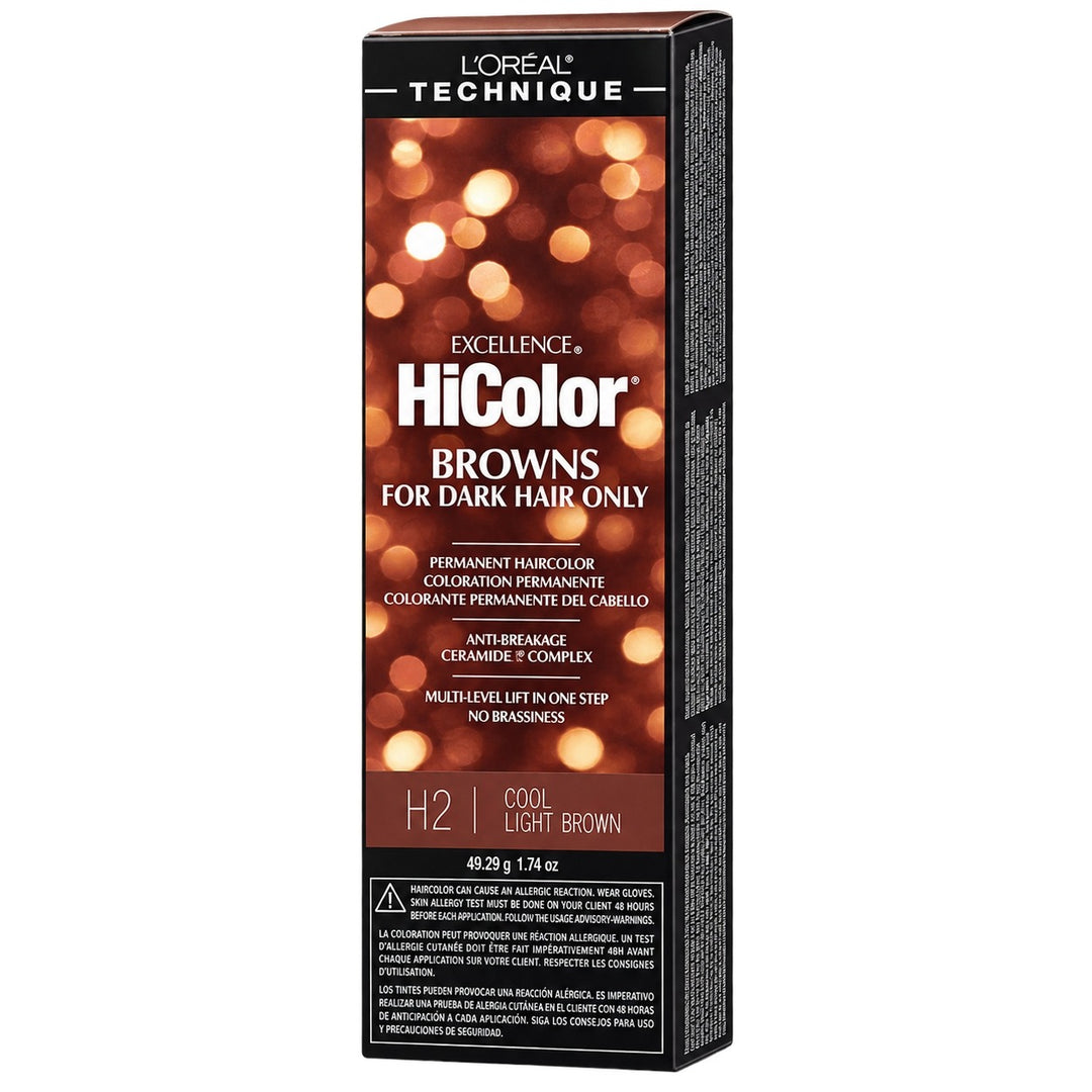 LOR002 L'Oreal HiColor HiLights [COOL LIGHT BROWN] 1.2 oz (H2)