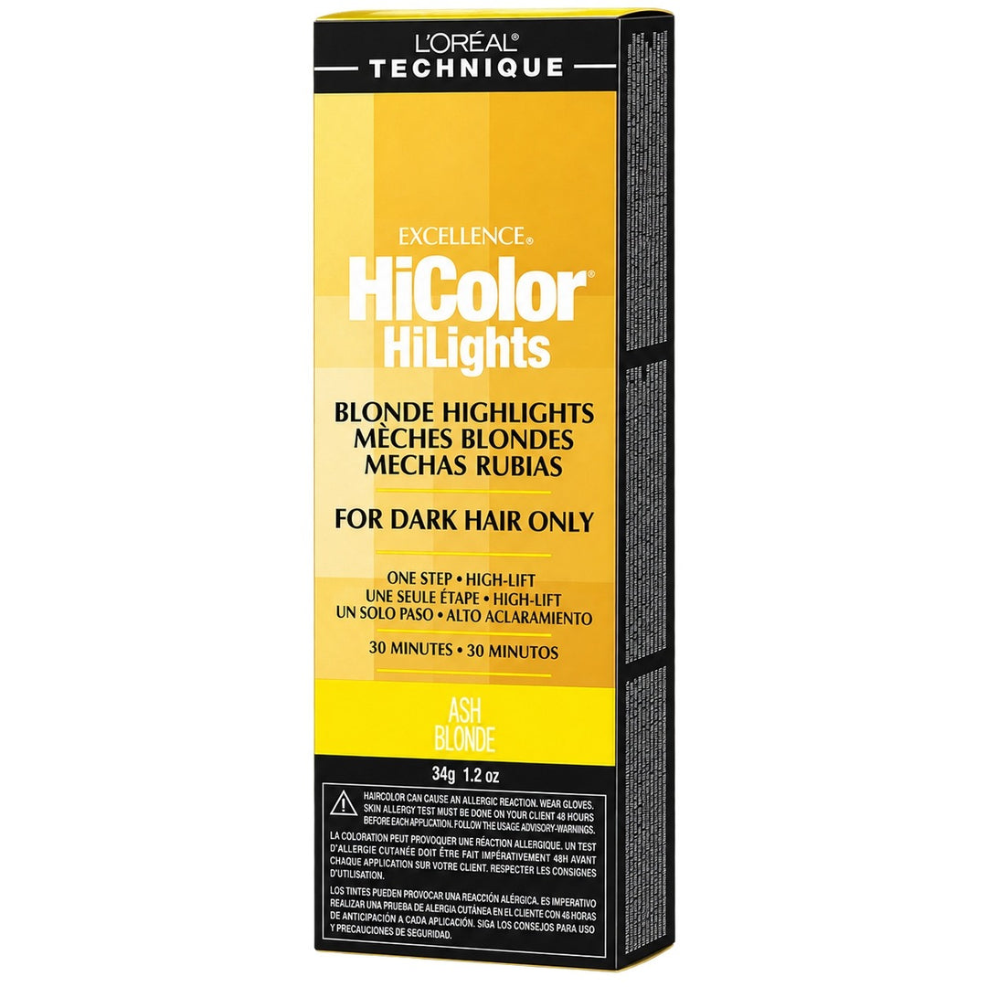 LOR100 L'Oreal HiColor HiLights [ASH BLONDE] 1.2 oz