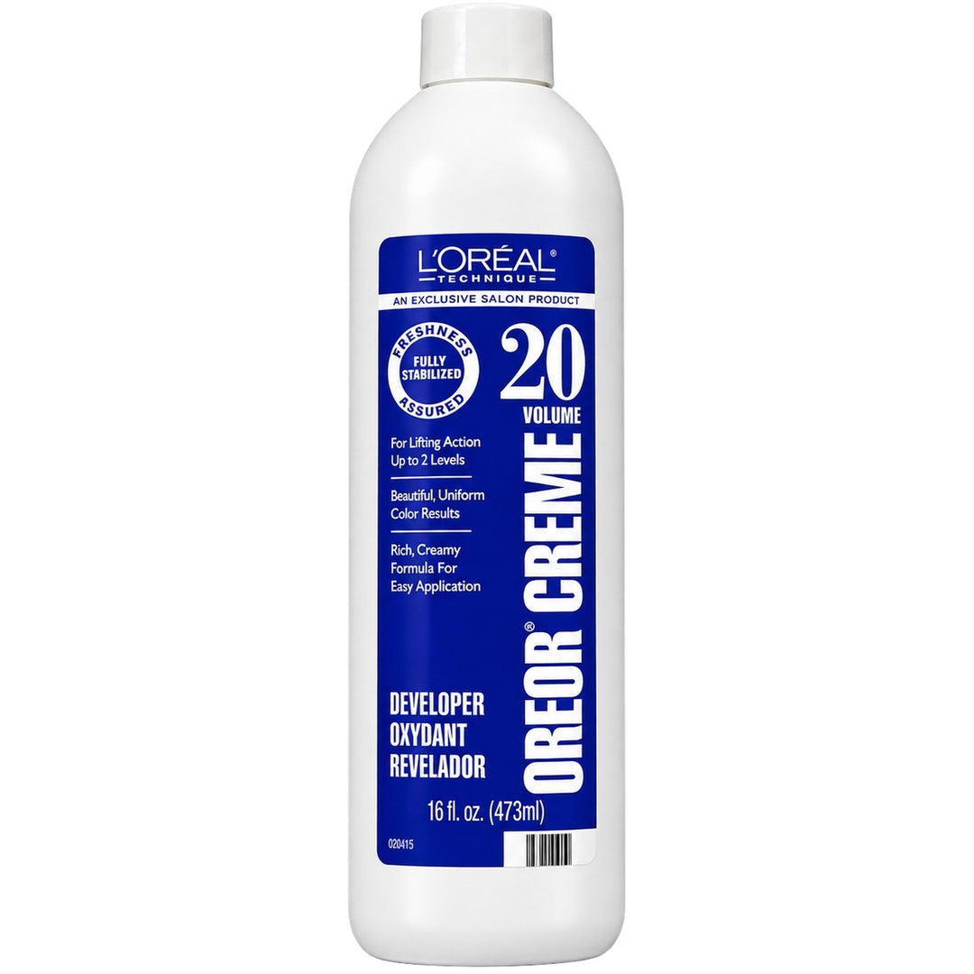LOR202 L'Oreal (20 VOL) CREAM DEVELOPER 16 oz