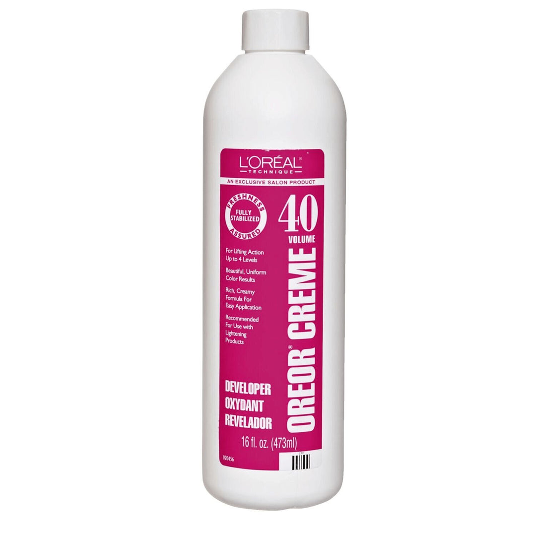 LOR204 L'Oreal (40 VOL) CREAM DEVELOPER 16 oz