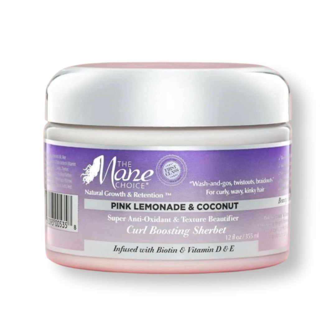 Mane Choice Pink Lemonade & Coconut Curl Boosting Sherbet 12 oz
