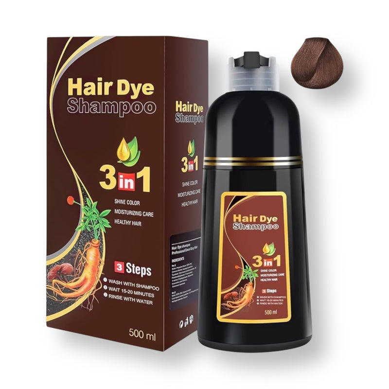 Meidu Hair Dye 3 In 1 Shampoo Coffee 500 ml