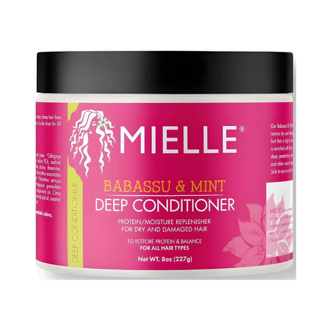 Babassu Oil Mint Deep Conditioner 8 oz