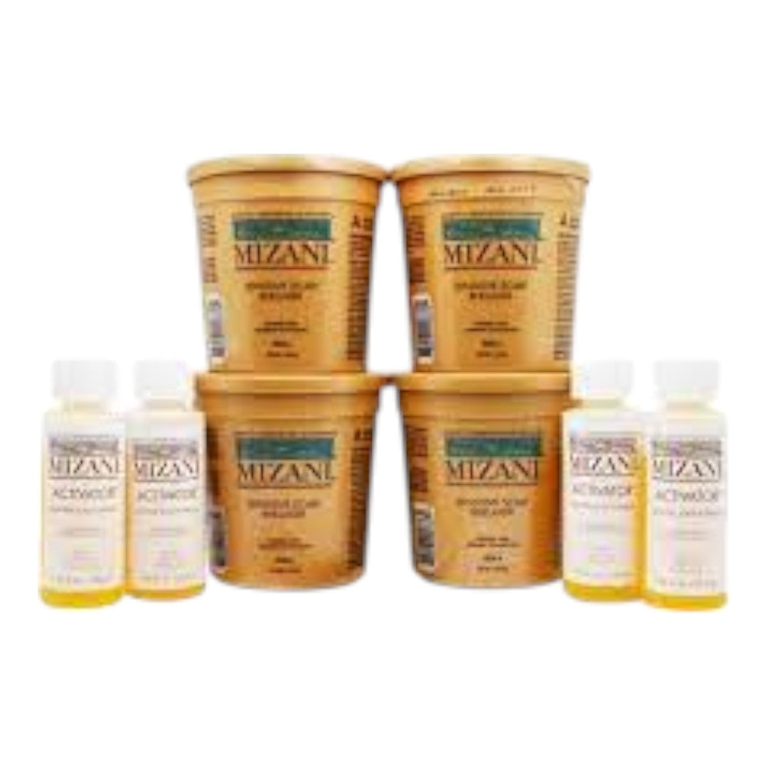 Mizani Sensitive Scalp Relaxer (3/Box) 4 pack