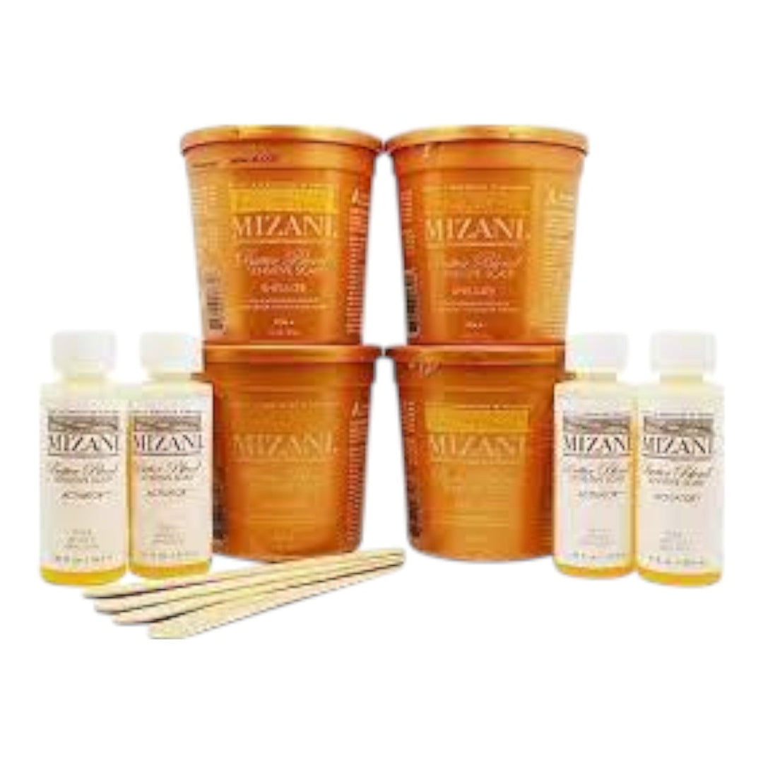Mizani B.B. Sensitive Scalp Relaxer Kit (3/Box) 4 Pack