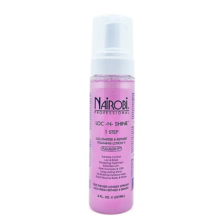 Nairobi Loc-N-Shine Foaming Lotion 8 oz