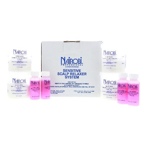 Nairobi Sensitive Scalp Relaxer-4 pk. Kit