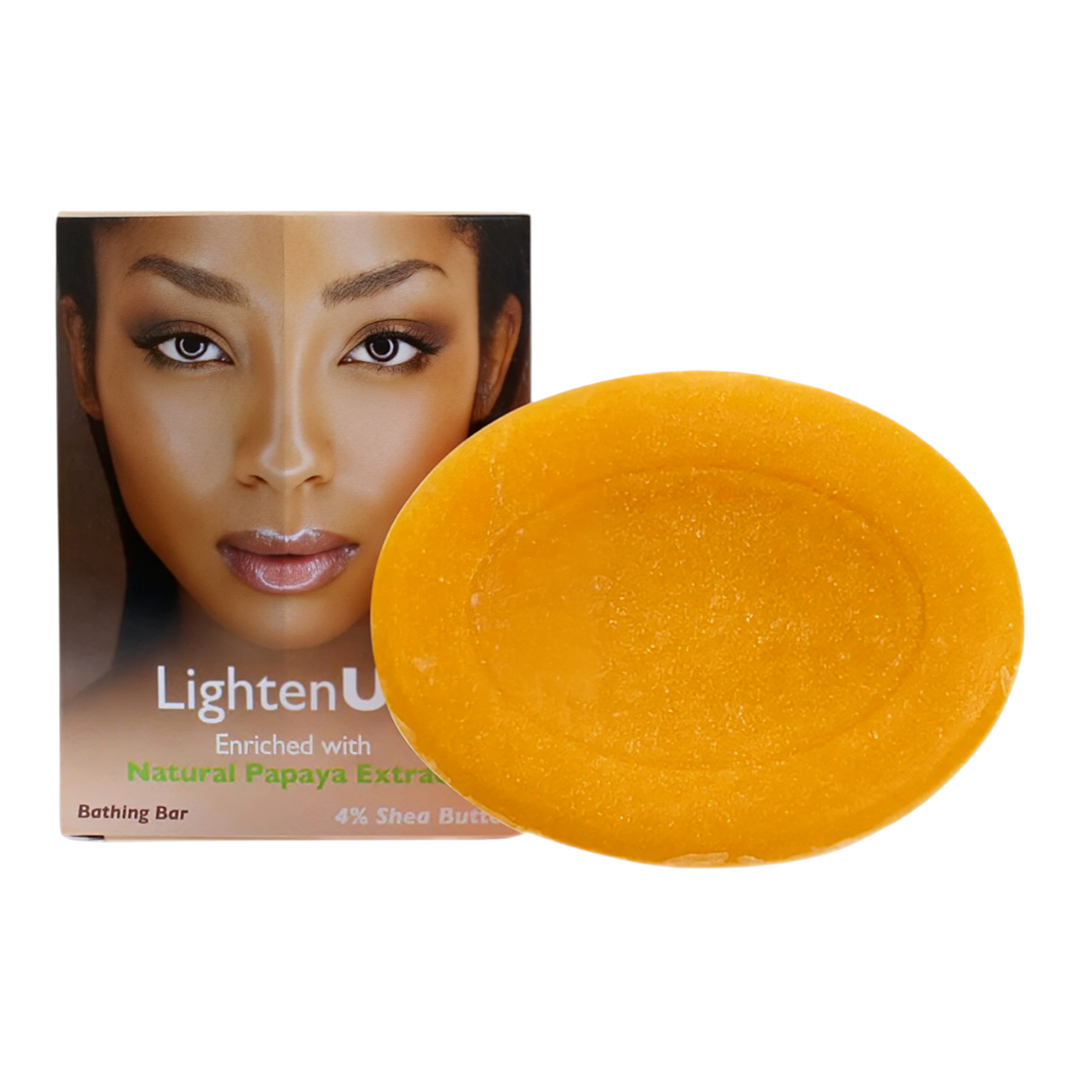 Omic 10 Plus Lighten Natural Papaya Bathing Bar Soap 100g