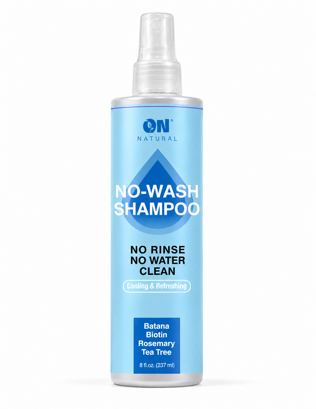 ONT0111 On Natural No-Wash Shampoo 8 oz