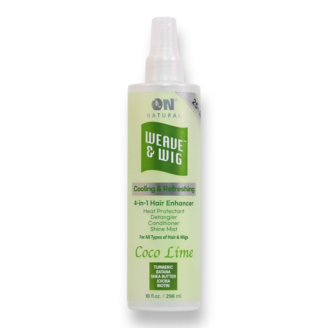 On Natural Curl-N-Wavy 4-in-1 Hair Enhancer (Coco Lime) 10 oz