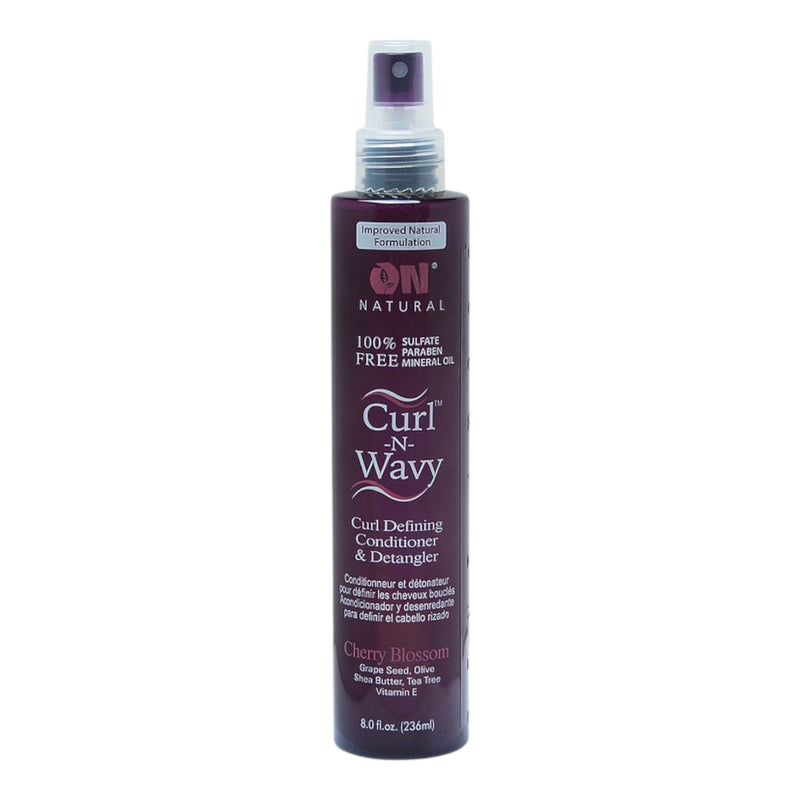 On Natural Curl N Wavy Curl Def Cond & Detan Cherry Blossom 8 oz
