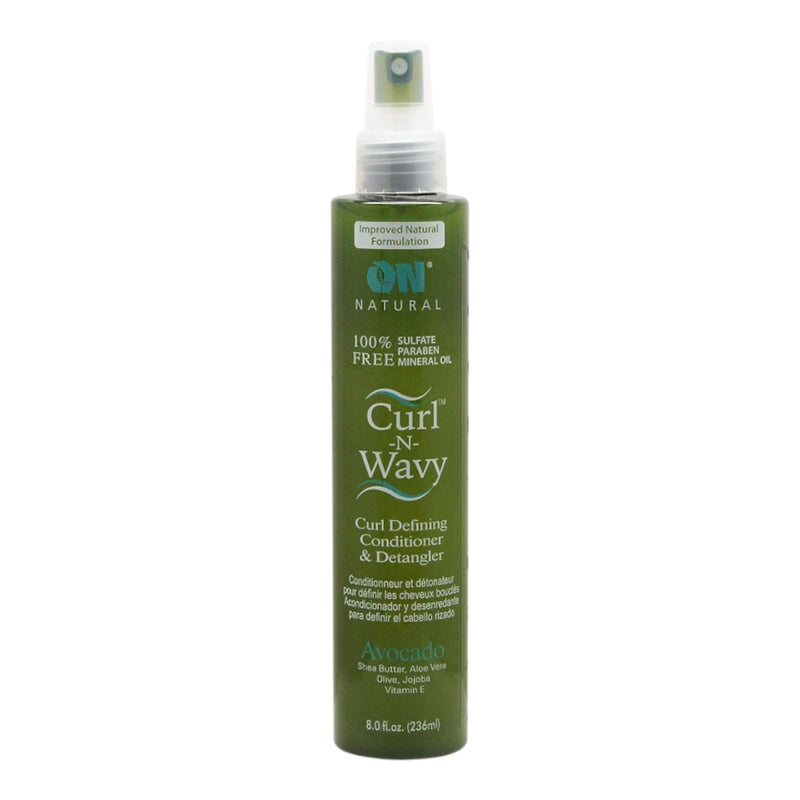 On Natural Curl N Wavy Curl Def Cond & Detan Avocado 8 oz