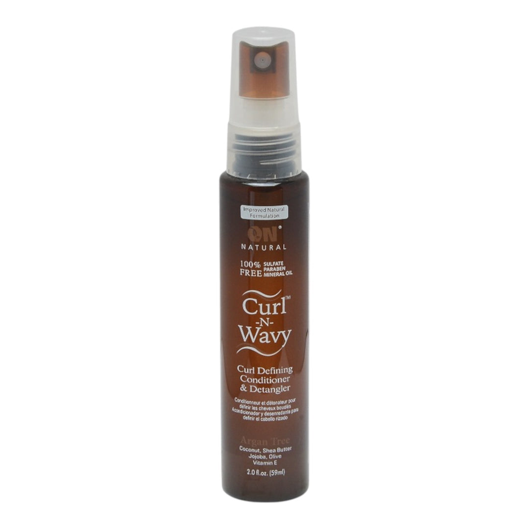 On Natural Curl N Wavy Curl Def Cond & Detan Argan Tree 2 oz