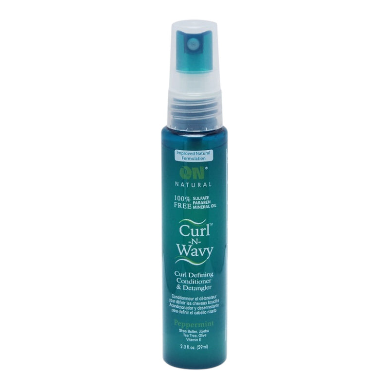 On Natural Curl N Wavy Curl Def Cond & Detan Coconut Milk 2 oz