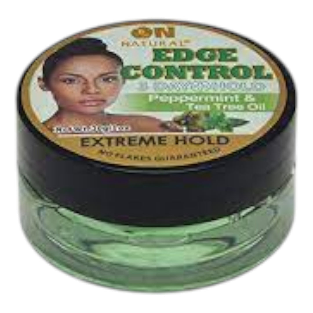 On Natural Edge Control 3 Day Hold Peppermint & Tea Tree Oil 1 oz