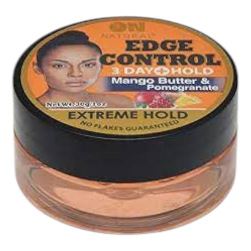 On Natural Edge Control 3 Day Hold Cherry Bloss & Jojoba Oil 1 oz