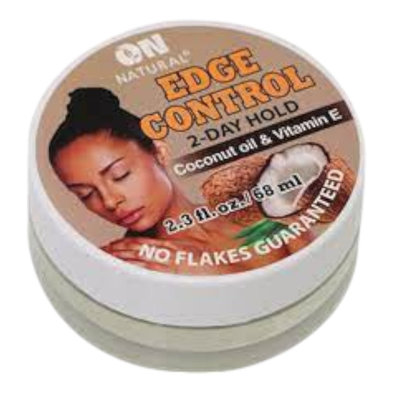 On Natural Edge Control 2 Day Hold Shea Butter & Grape Seed 2.3 oz