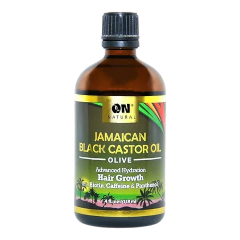 On Natural Jamaican Black Castor Oil Olive 4 oz