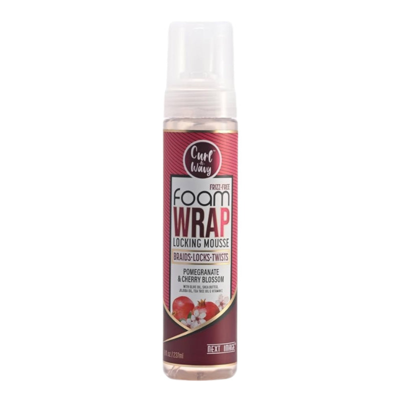 On Natural Next Image Foam Wrap Locking Mousse Pomo & Cherry Bloss 8 oz