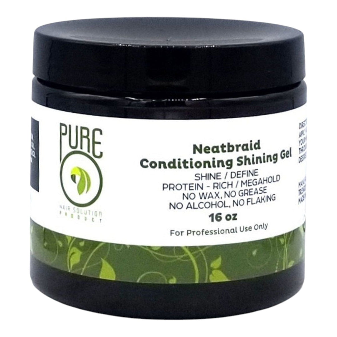 PureO NeatbraidShining Gel 16 oz  (B)