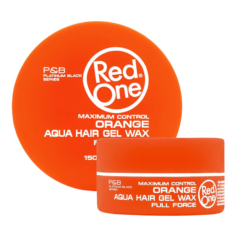 Red One -ORANGE- Aqua Hair Wax 150ml / 5 oz