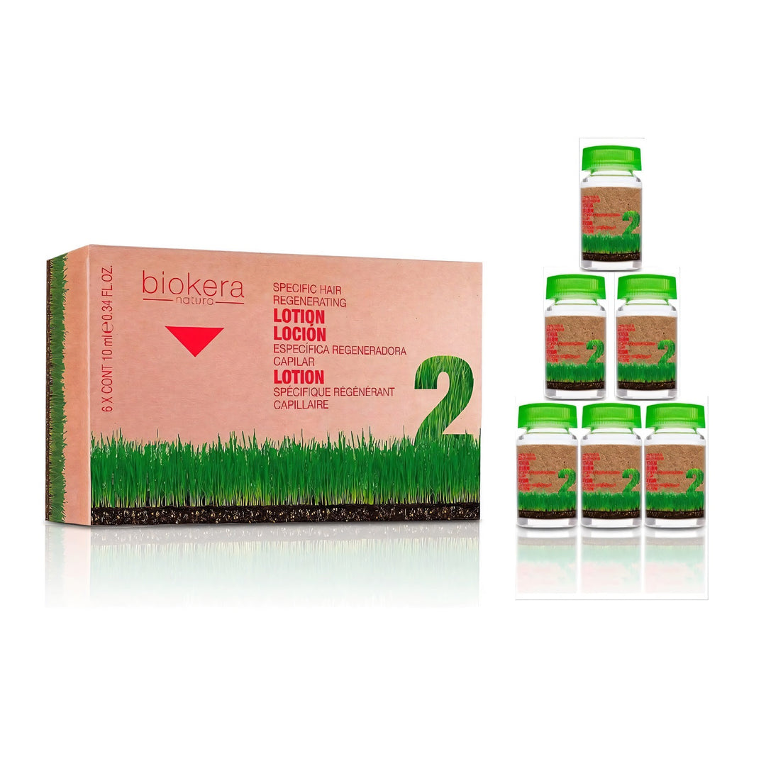 SALM535 Salerm Biokera Regenerating Lotion 6 x 10 ml