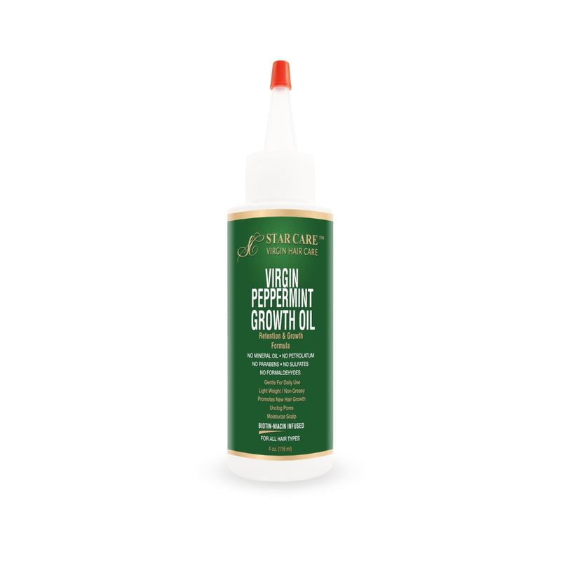 Star Care Virgin 'Peppermint' Growth Oil 4 oz