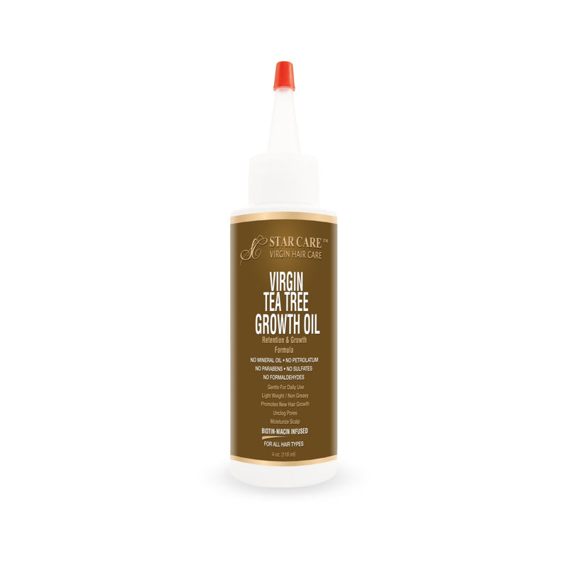 Star Care Virgin 'Tea Tree' Growth Oil 4 oz