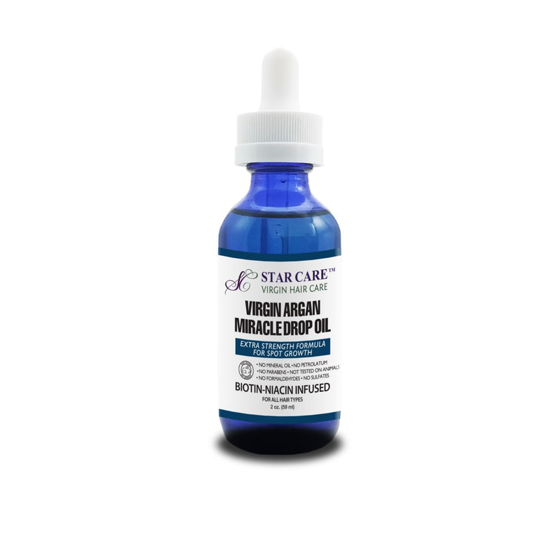Star Care Virgin 'Argan' Castor Miracle Drop Oil 2oz/59ml