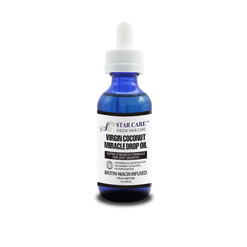 Star Care Virgin 'Coconut' Castor Miracle Drop Oil 2oz/59ml