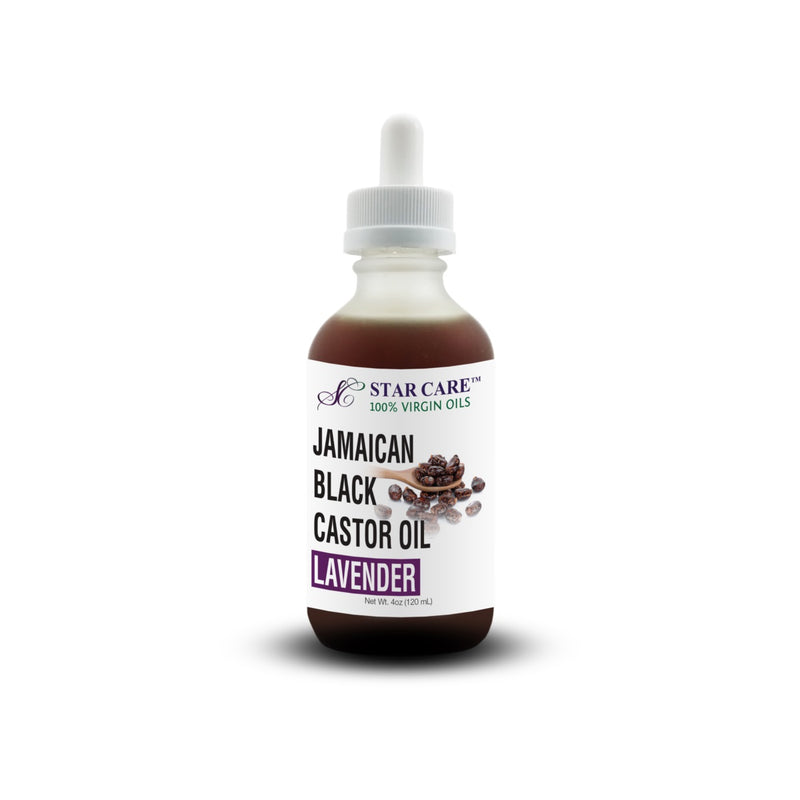 Star Care Jamaican Black Castor Oil 4 oz (LAVENDER)
