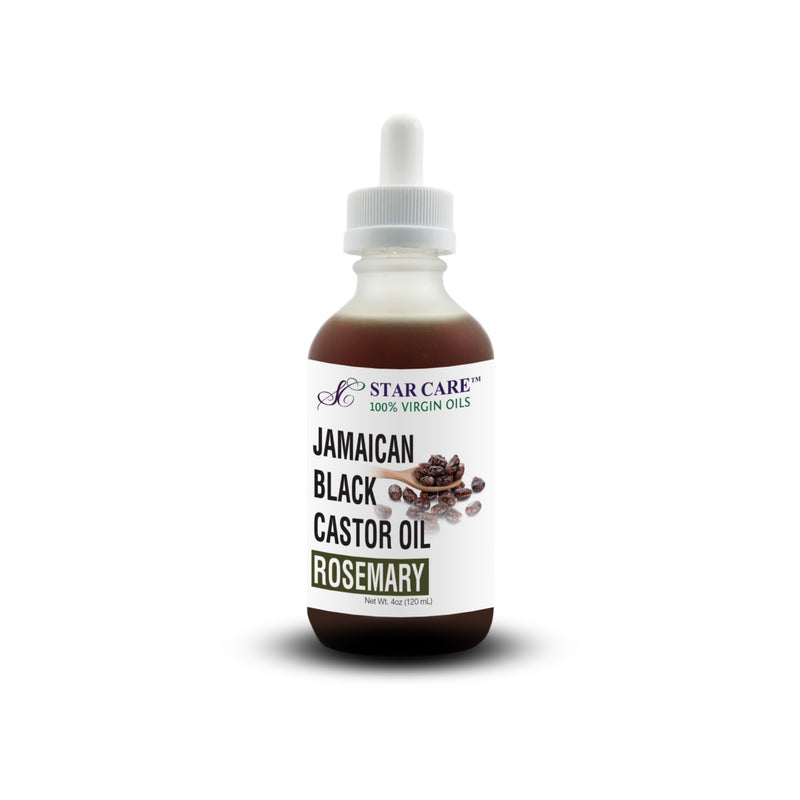 Star Care Jamaican Black Castor Oil 4 oz (ROSEMARY)