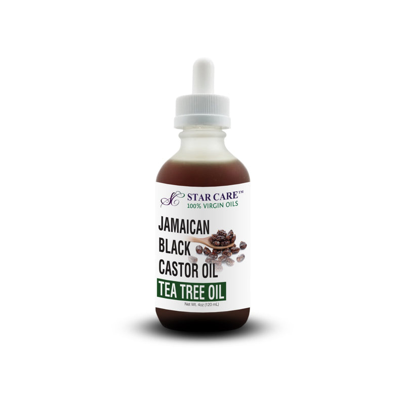 Star Care Jamaican Black Castor Oil 4 oz (TEA TREE)