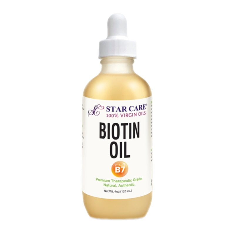 Star Care 100% Virgin Oils BIOTIN Oil 4 oz