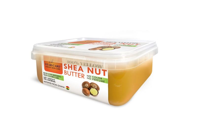 Star Care 100% Yellow Shea Butter 7 oz (New)