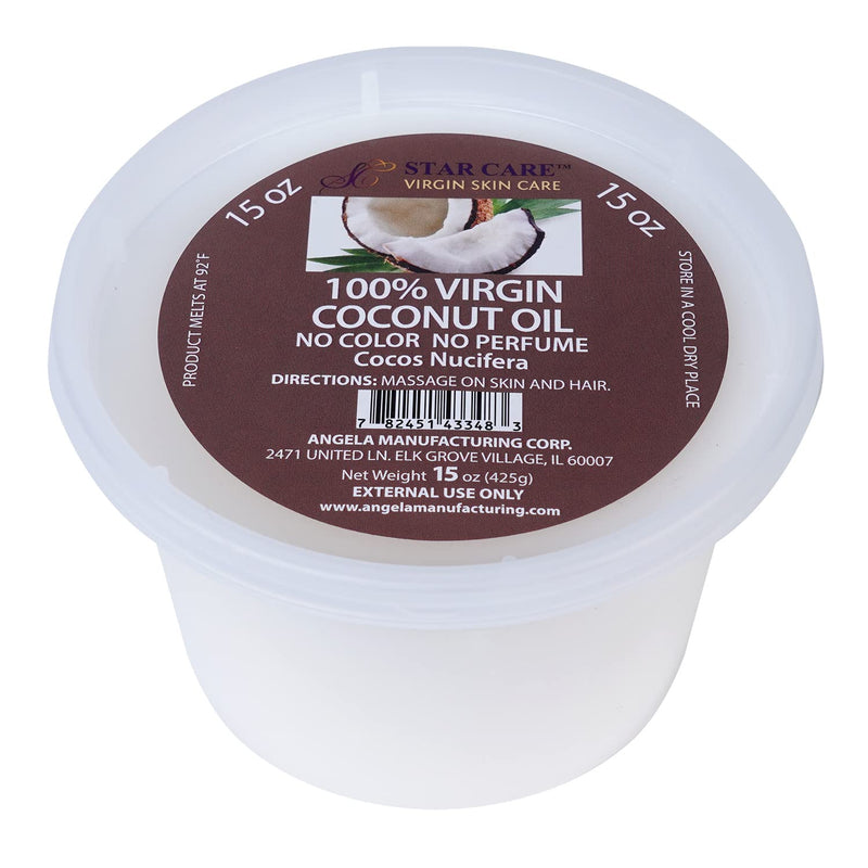 Star Care 100% Virgin Coconut Oil 15 oz