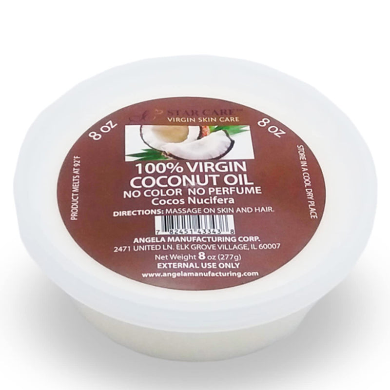 Star Care 100% Virgin Coconut Oil 8 oz