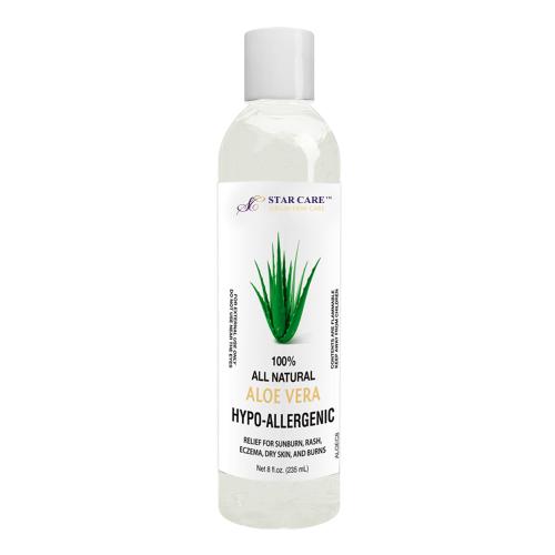 Star Care Aloe Vera Hypo-Allergenic 8 oz (CLEAR)