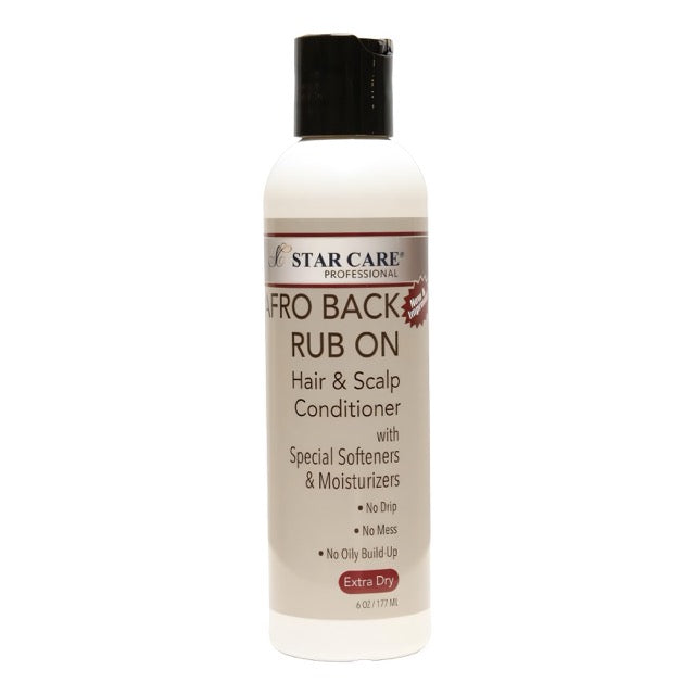 SCA1430 Star Care Afro Back Rub On Hair & Scalp Cond 6 oz